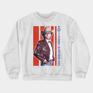 Dwight Yoakam / 80s Styled Retro Design Crewneck Sweatshirt